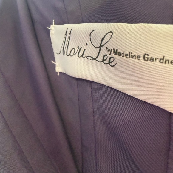 MORI LEE SZ-2 8428 PURPLE PROM/FORMAL/PAGENT DRESS - Picture 5 of 6